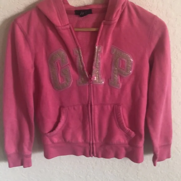 Two Gap girls zipper hoodie - Picture 2 of 9